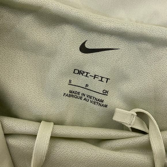 Nike Olive Aura Green Dri-Fit Crew Running Shorts Training Womens Size Small - Picture 7 of 8